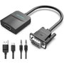 Vention Conversor VGA Macho a HDMI Hembra ACNBB Negro